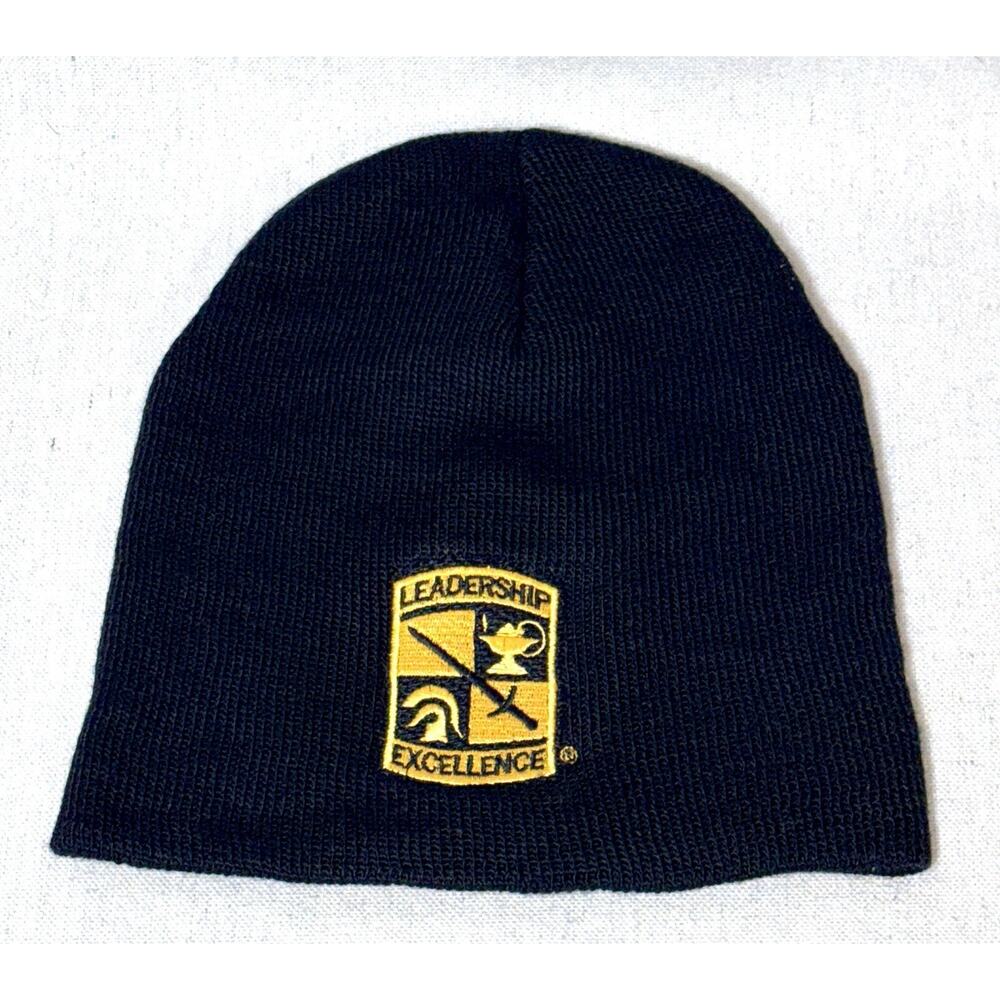 Army Rotc Leadership Excellence Toboggan Hat‎ Go Army Black